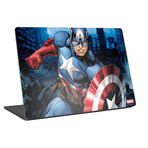 Marvel Captain America Portrait Universal Laptop 16in (13 x 9.4in) Skin